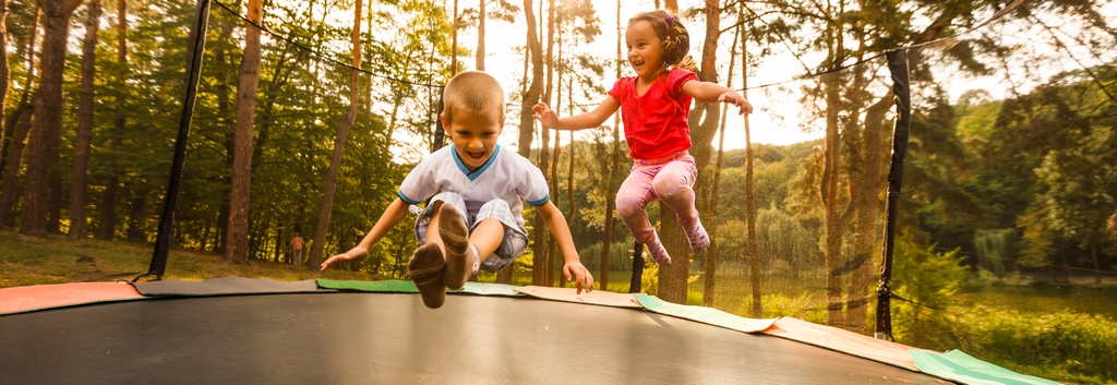 trampoline enfant